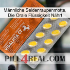 Männliche Seidenraupenmotte, Die Orale Flüssigkeit Nährt 42